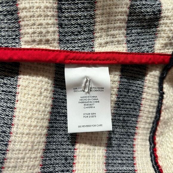 CAbi Style #5094 Jacket Women 4 Multicolor Tweed Cruise Striped Nautical Blazer - Picture 6 of 7